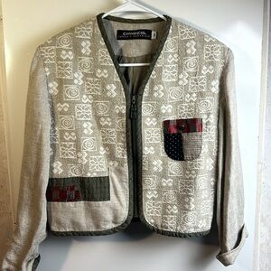 Canvasbacks Lutton and Horsfield linen blend jacket sz M‎